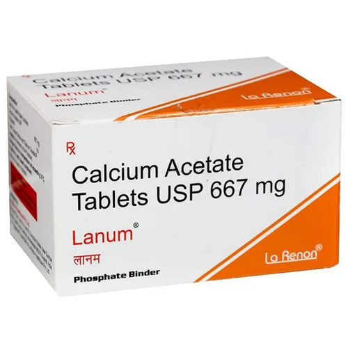 Calcium Acetate Tablets Usp 667 Mg General Medicines