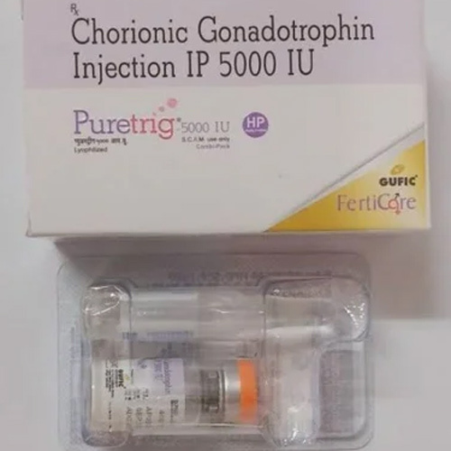 Chorionic Gonadotropin Injection I P 5000 IU