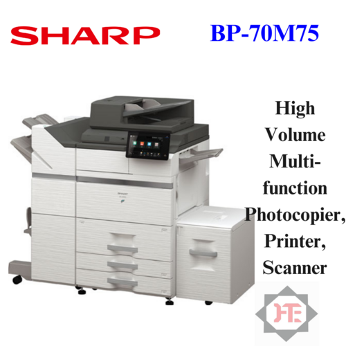 SHARP BP 70M75 Color A3 Size Duplex Photocopier Printer Scanner
