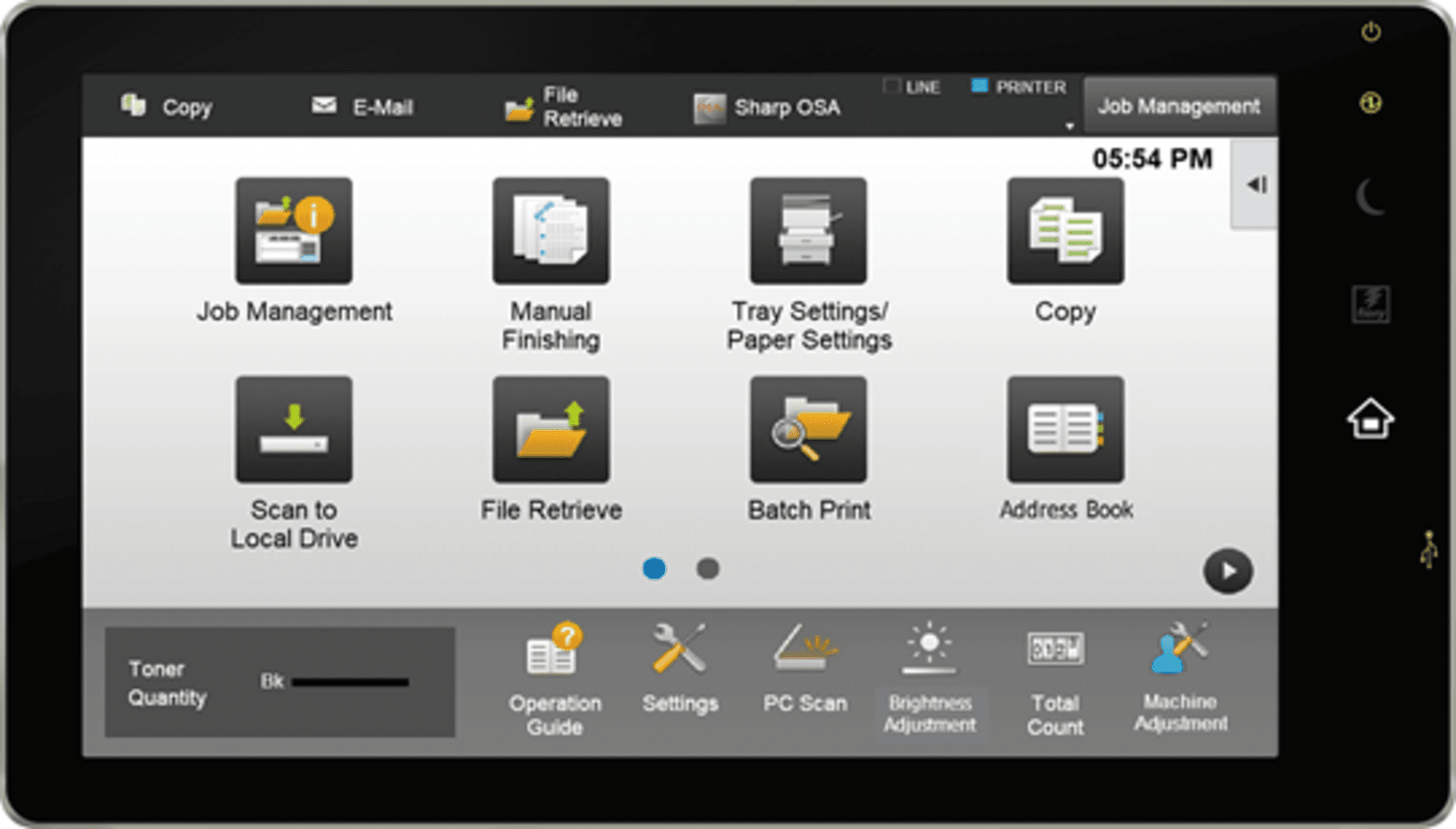 SHARP MX M1206 Color A3 Size Duplex Photocopier Printer Scanner