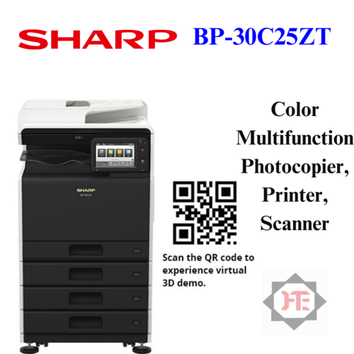 SHARP BP 30C25ZT Color A3 Size Duplex Photocopier Printer Scanner