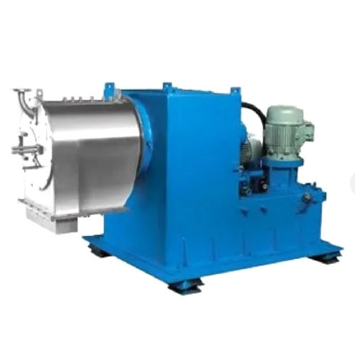 Hydraulic Pusher Centrifuge Machine - Color: Blue Paint Coated