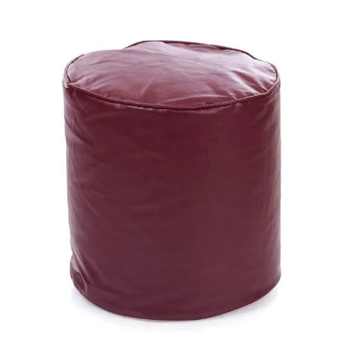 Maroon Pouffe Bean Bag Cover