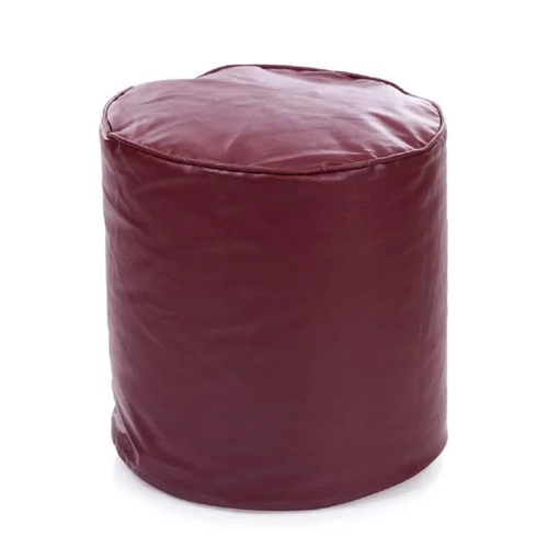 Maroon Pouffe Bean Bag Cover