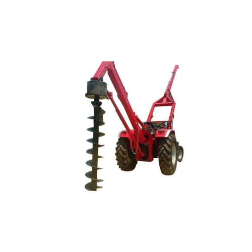 Mild Steel Tractor Pole Erection Machine