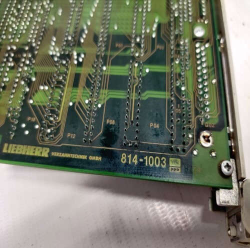 LIEBHERR VERZAHNTECHNIK OMBH 35.00.55 FLOATING POINT UNIT MODUL TEX FPU