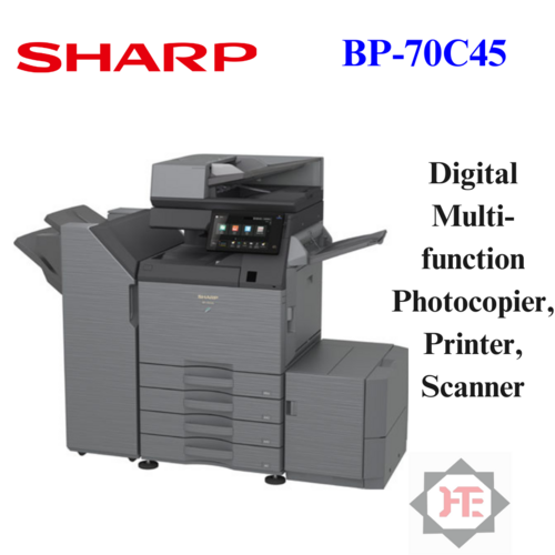 SHARP BP 70C45 Color A3 Size Auto Duplex Photocopier Printer Scanner