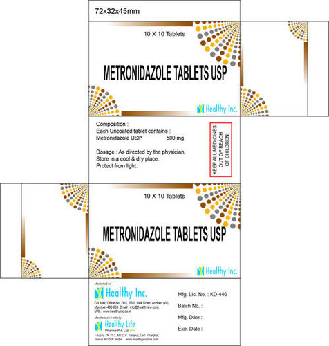 Metronidazole Tablet 500Mg