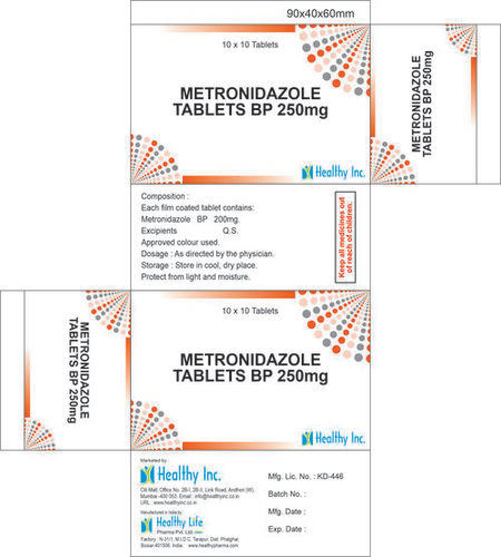 Metronidazole Vaginal tablets 250 mg