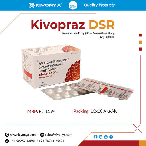 Esomeprazole 40 mg Domperidone 30 mg (SR) Capsule