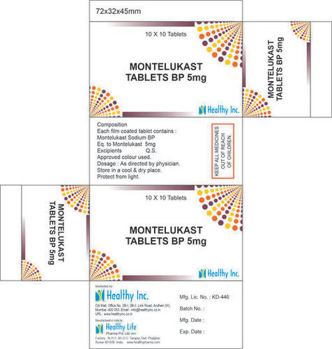 Montelukast tablet 5mg