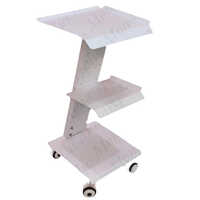 Mobile Cart Trolley - Stainless Steel, Durable, Mobile Design For Easy Transport Of Medical Supplies And Equipment