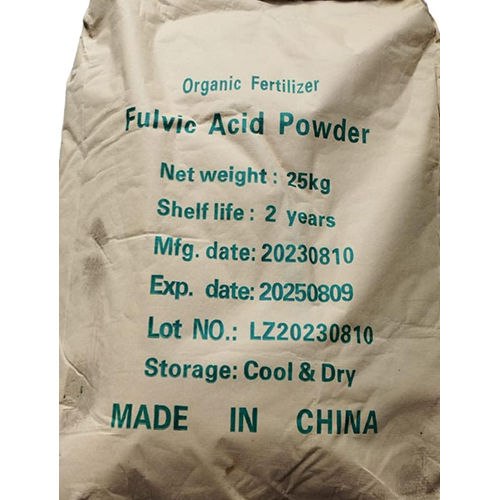 Fulvic Acid Powder Grade: Agriculture Grade