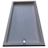 Space 6 ft x 4 ft Fixed Shower Tray