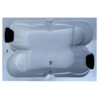 Amazon 6 ft x 4 ft Fixed Bathtub