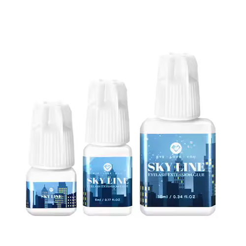 Sky line Fast Drying Dark Black Eyelash Extension Glue