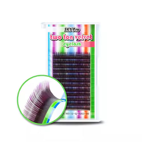 Purple Color Two Ton Eyelash Best For: Winter Care