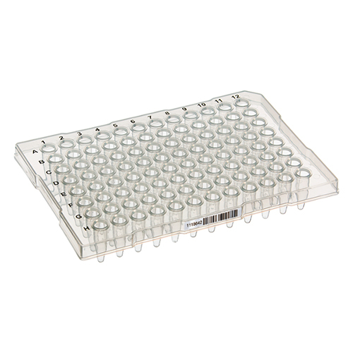 3420T00 0.2 mL PCR Plate - Virgin Polypropylene 0.2 mL Size Transparent Color | High-Throughput Efficiency for Molecular Biology Applications