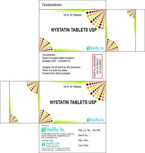 Nystatin vaginal tablet  5,00,000 IU