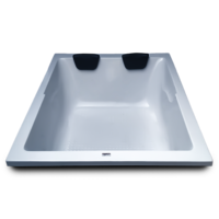 5 ft x 4 ft Fixed Bathtub