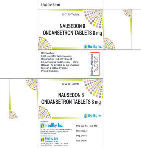 Ondansetron tablets - 8mg