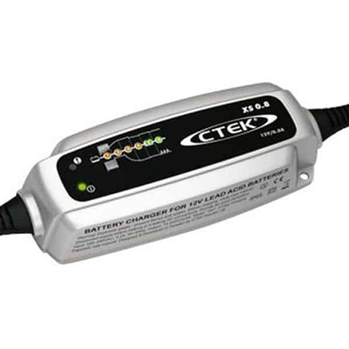 Ctek Xs 0.8 12V Bike Battery Charger - Material: Metal