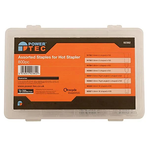 Powertec Assorted staples for Hot Staples