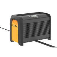 CTEK PRO 120 - Metal, 16.2 kg Weight | 12V 120A Battery Charger, Silent Fanless Cooling, Adaptive Auto Charging