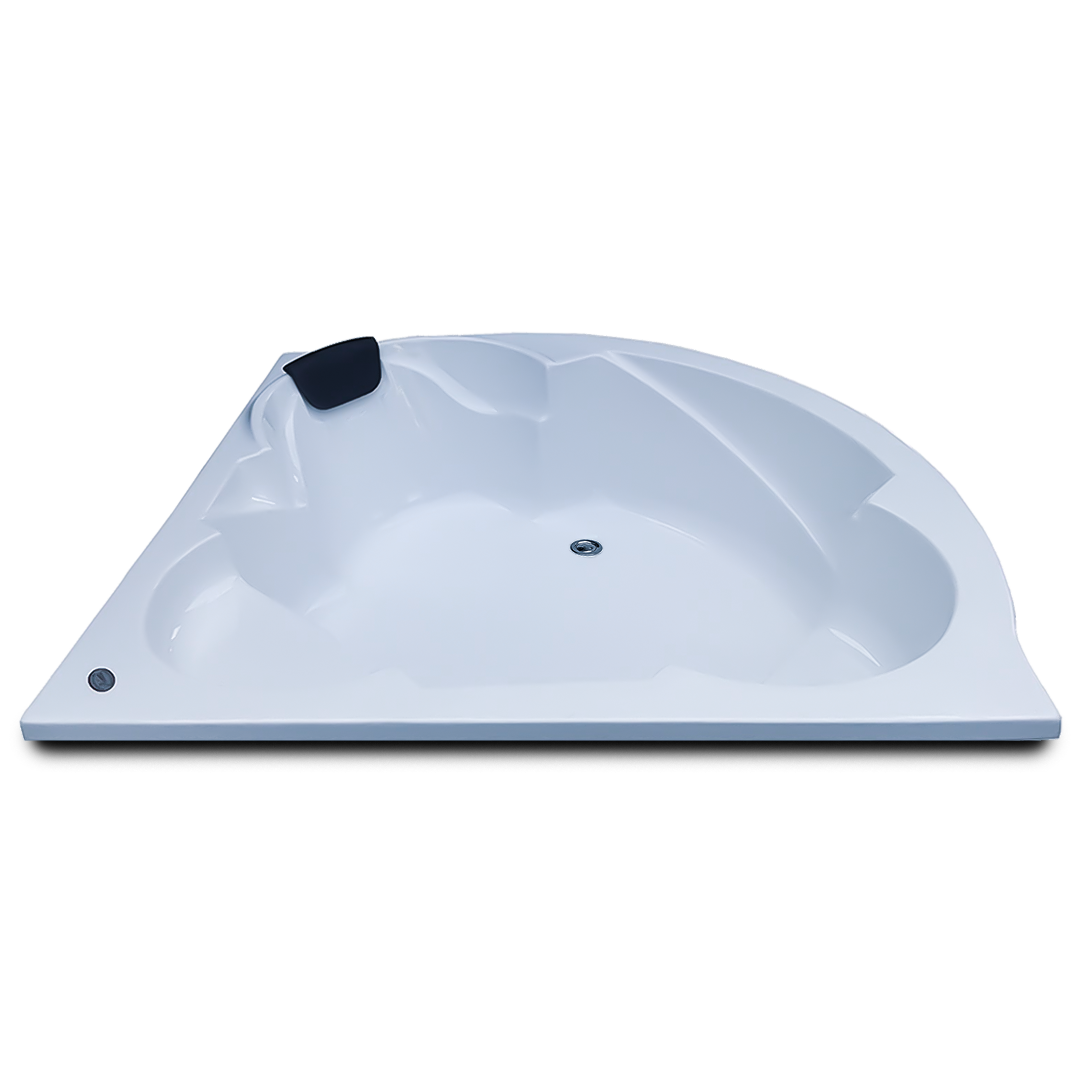 Ambassador 5 ft Corner Fixed Bathtub