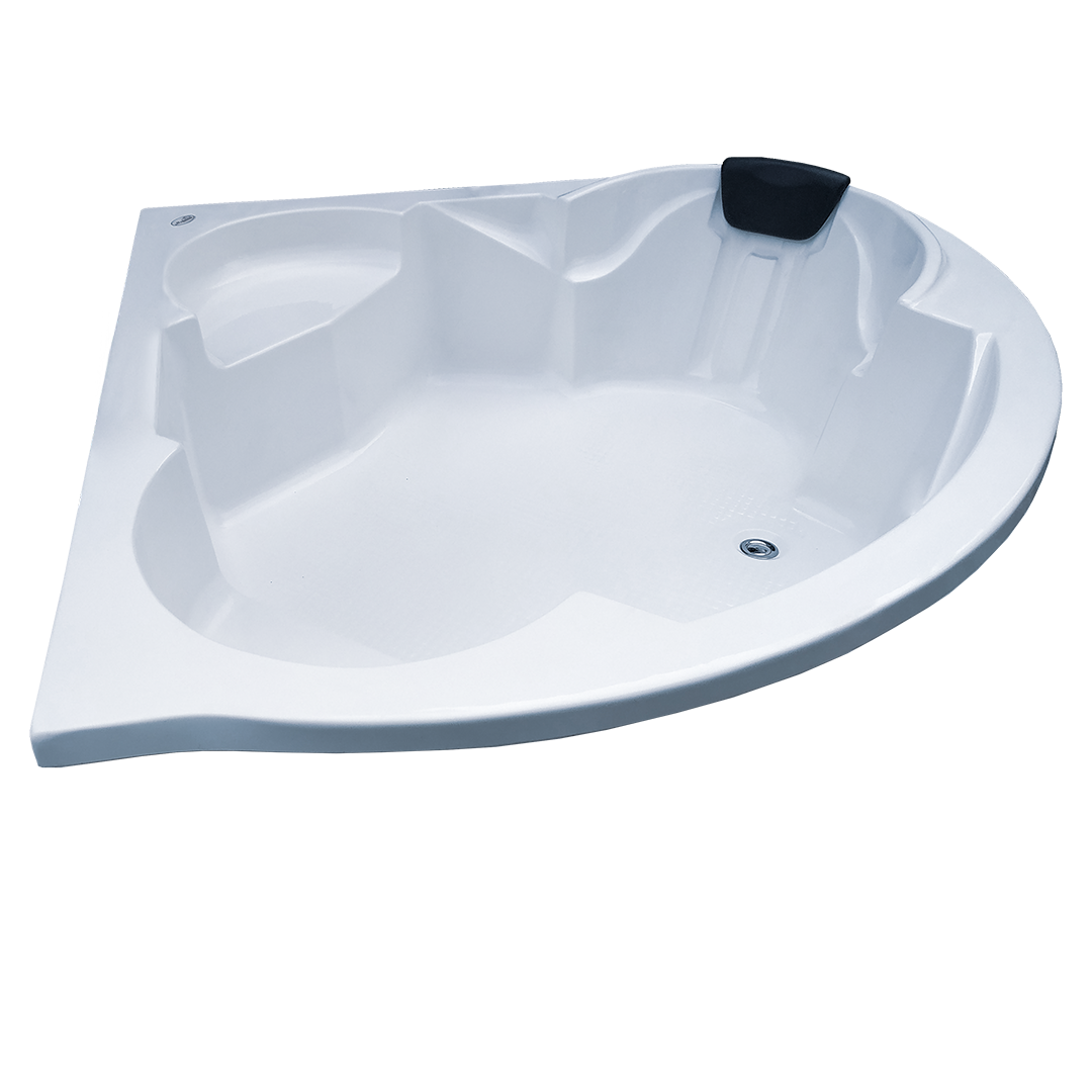 Ambassador 5 ft Corner Fixed Bathtub