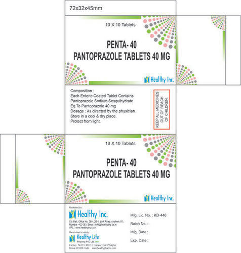 Pantoprazole tablet 40mg