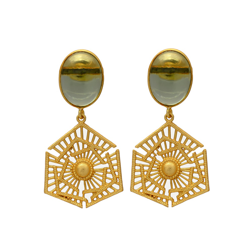Modern Drop Earings