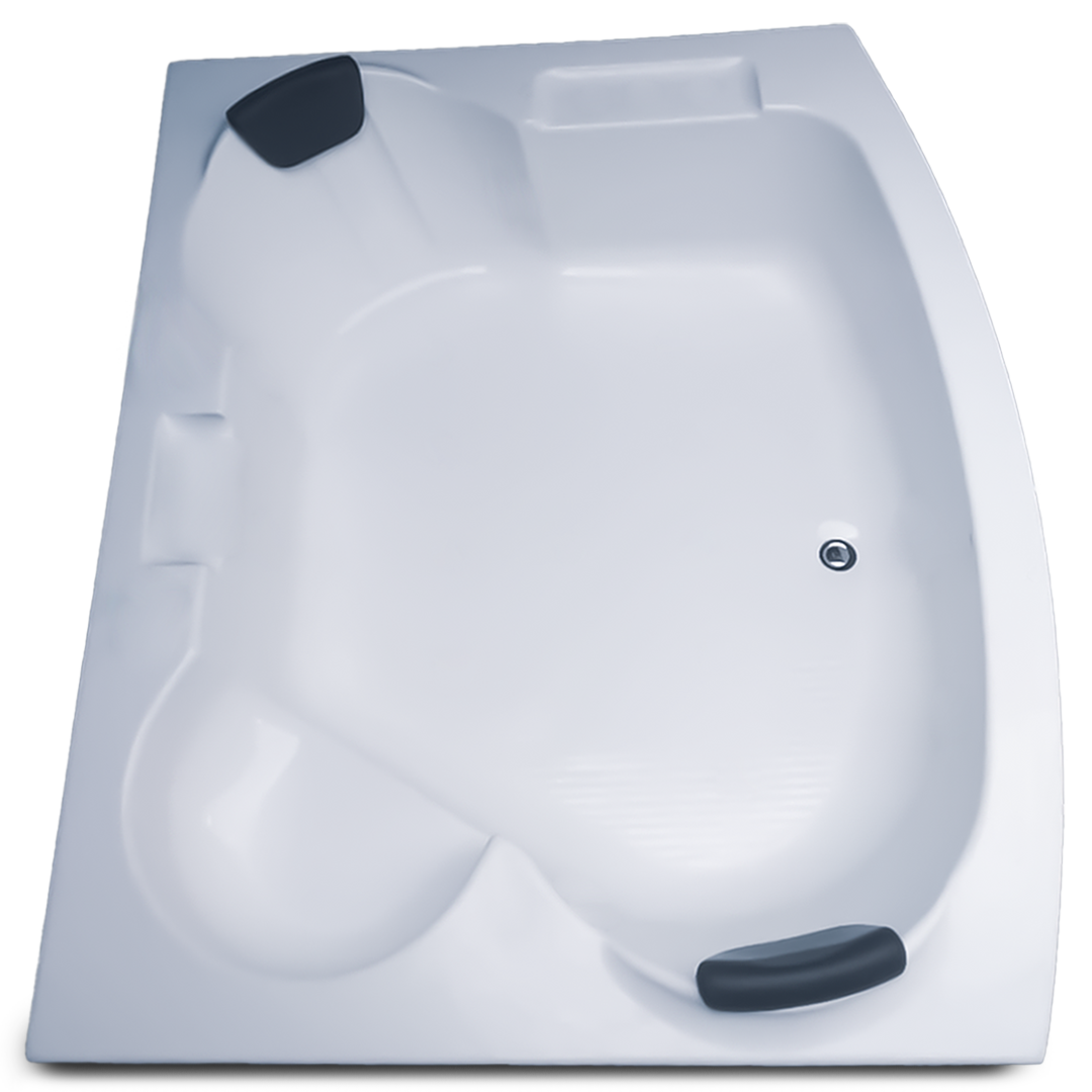 Temptation 6 ft x 4.75 ft Fixed Bathtub
