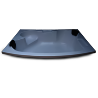 Temptation 6 ft x 4.75 ft Fixed Bathtub