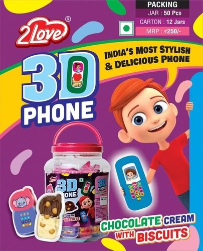 3D Phone Liquid Chocolate