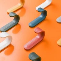 J Shaped Adhesive Hook (pack Of 6)