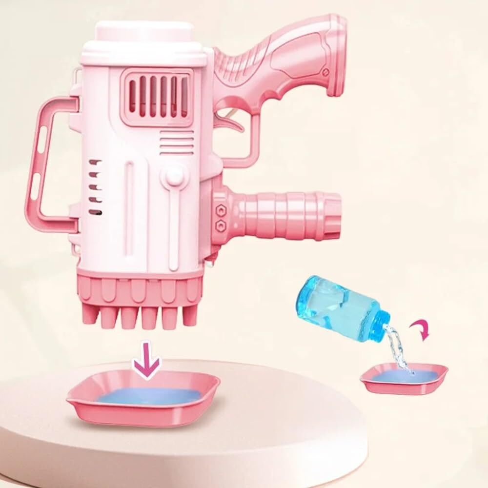 36 HOLE BUBBLE GUN (RECHARGEABLE)