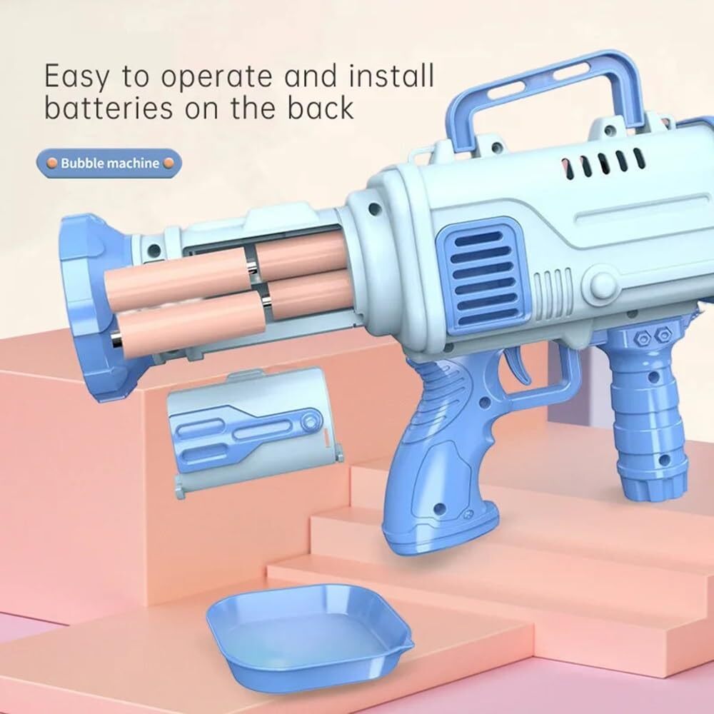 36 HOLE BUBBLE GUN (RECHARGEABLE)