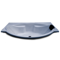 Comfort 5.5 ft x 3.25 ft Fixed Bathtub