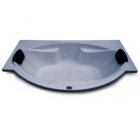 Comfort 5.5 ft x 3.25 ft Fixed Bathtub
