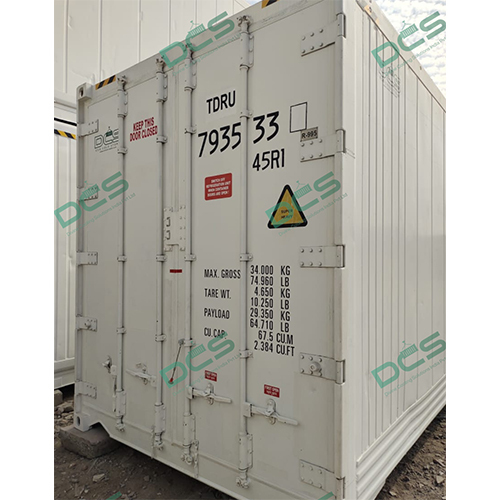 40ft Refurbished Refrigerated Container On Lease