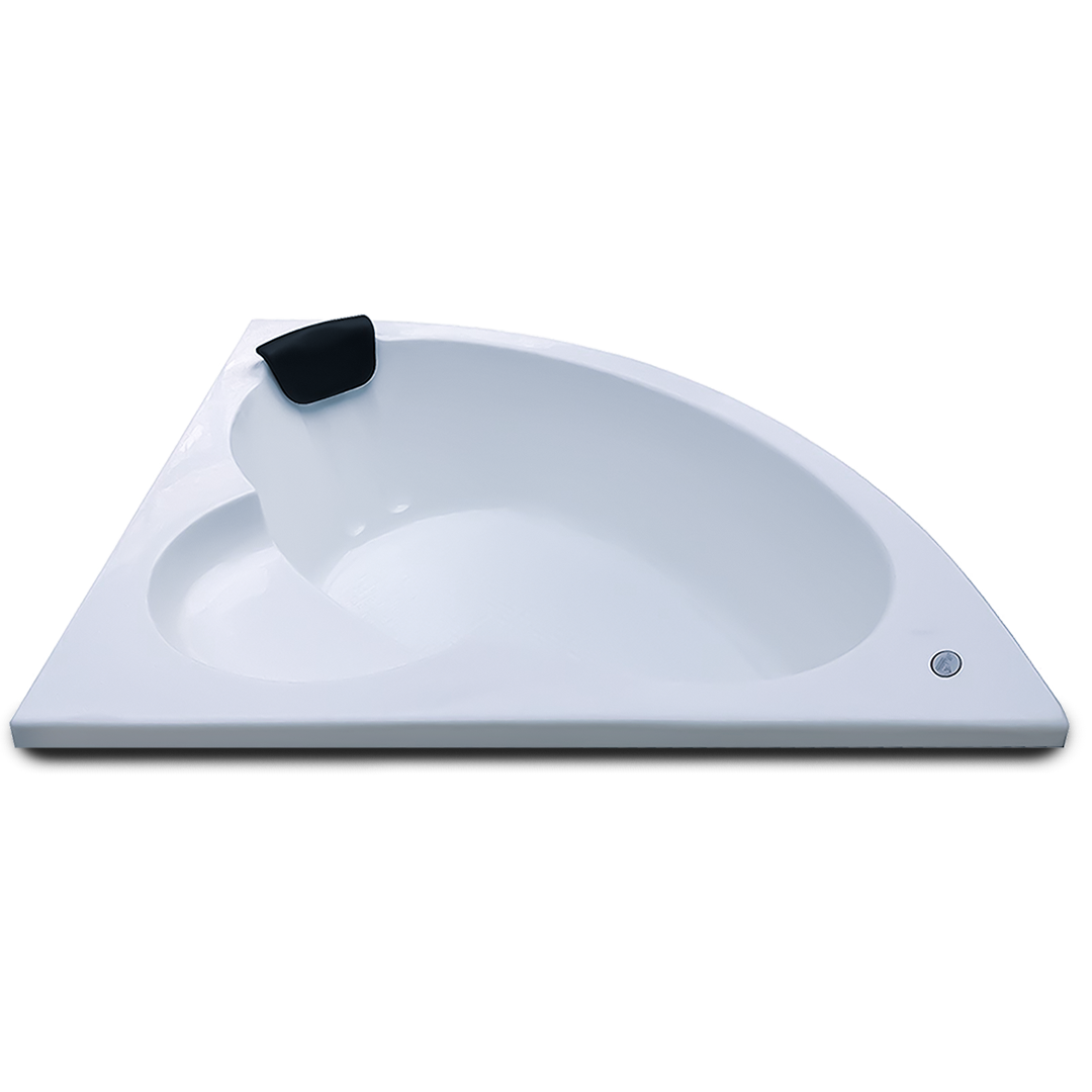 14 Leo 4.5 ft Corner Fixed Bathtub