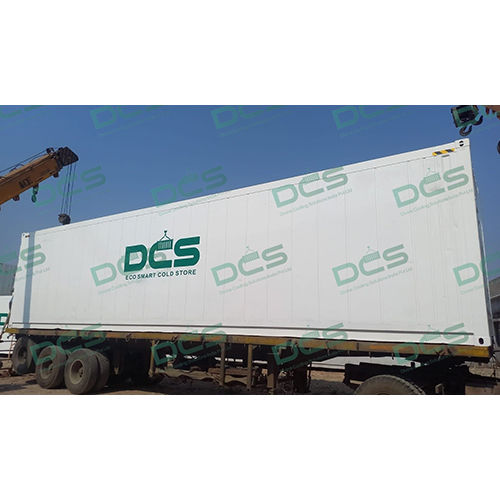 Refrigerated Container For Chemical Storage - Door Type: Pvc / Steel