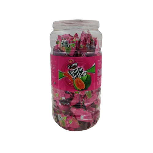 Guava Jelly - Eggless, Pasty Form in Small Balls | Sweet and Tangy Flavor with 8 Months Shelf Life