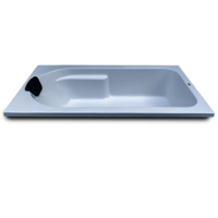 Alexander 6 ft x 3.25 ft Fixed Bathtub