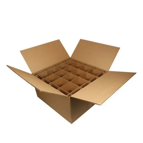 Brown 3 Ply Corrugated Box