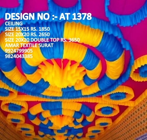 Premium Royal Multi Layer Readymade Ceiling Tent Decoration