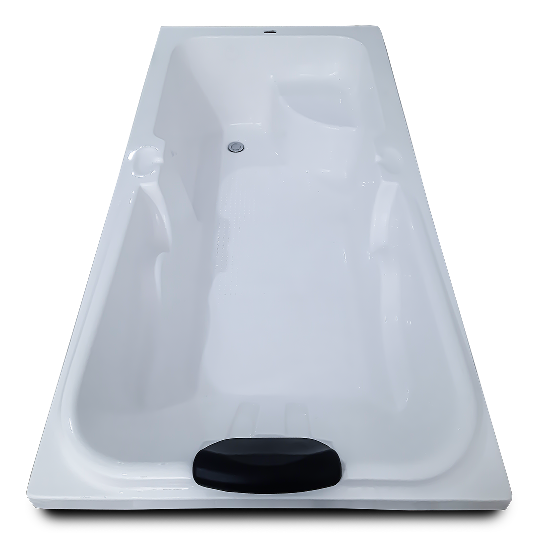 Ceaser 6 ft x 3 ft Fixed Bathtub