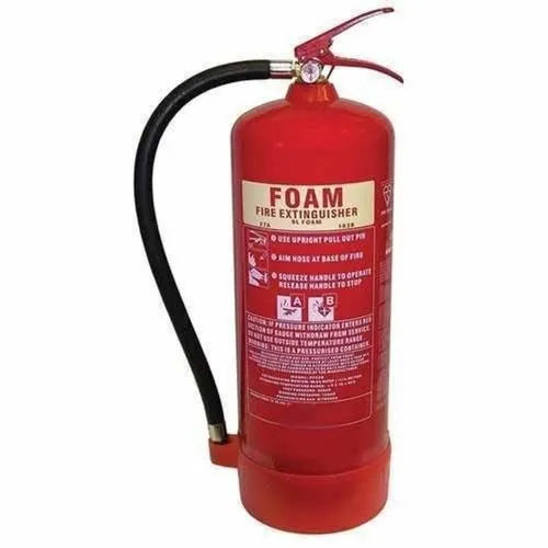 Stainless Steel 9 Kg Foam Fire Extinguisher