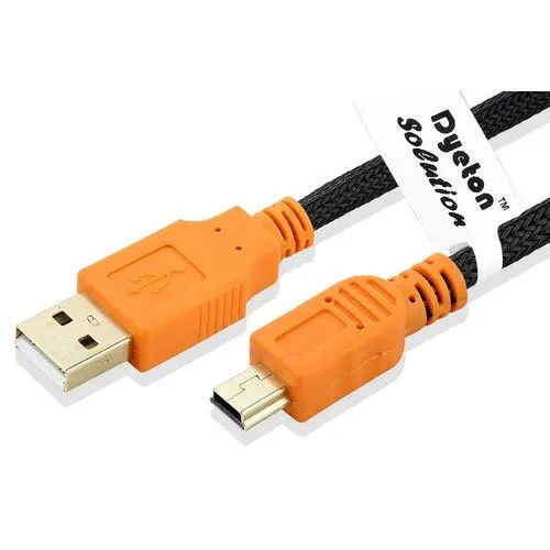 Dyeton Usb To 5 Pin Gold Series - Insulation Material: Rubber